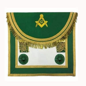Vithas ผ้ากันเปื้อน Masonic เย็บปักด้วยมืองานช่าง, 3D ตามสั่งรุ่น Masonic Regalia - Product Image 1