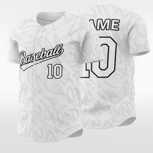 Maillots de baseball personnalisés pour clubs avec noms de joueurs, numéros, logo et impression par sublimation de qualité supérieure, vente en gros de maillots de baseball d'équipe - Product Image 1