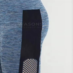 Leggings respirants pour femmes, taille haute, tissu extensible, doux, pour le yoga, la course à pied, la salle de sport, les vêtements décontractés - Product Image 4