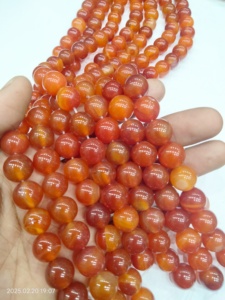 ลูกปัดคาร์เนเลียนธรรมชาติ - Product Image 2