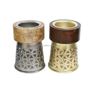 Nouveaux brûleurs d'encens Ramadan Eid Vente chaude Brûleurs d'encens en laiton de Dubaï pour les cadeaux des fêtes nationales de l'Inde par RF Crafts - Product Image 1