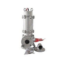 Pompe submersible électrique pour l'évacuation des eaux usées et des eaux de vidange, matériau 316