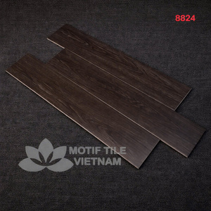 Carrelage en porcelaine imitation bois 1580 cm, carrelage mural moderne pour supermarché, hall et villa, motif grain de bois 8824 - Product Image 1