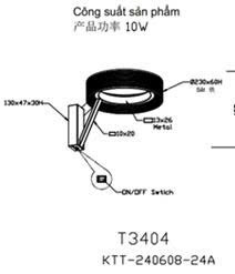 Modern Aluminum Wall Lamp White <b>Drum</b> <b>Shade</b> LED 3000K Warm <b>Light</b> LED Base Wall-Mounted for Living Room - Product Image 6