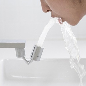 [CHICSS] Robinet d'eau HappyDarling Watertap Pro manuel en acier inoxydable ABS, filtre rotatif à 720°, robinet multi-angles pour évier - Product Image 2