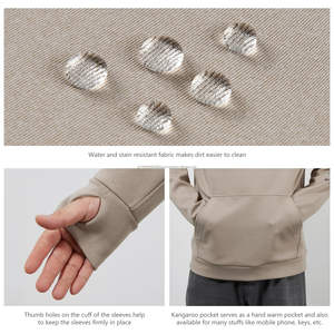 Nueva Sudadera con Capucha y Pasamontañas Integrado, de Doble Capa, Transpirable, con Estampado, para Clima Frío, de Alta Calidad y a la Moda - Product Image 5