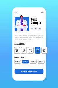 Advanced Appointment Booking Mobile App with Admin Panel for Scheduling Calendar Integration Reminders and User Management - Product Image 5