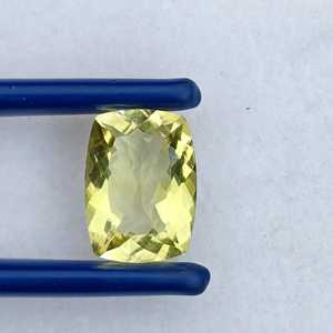 Piedra Preciosa de Cuarzo Limón Natural, Corte Octogonal, Facetada, Color Amarillo, para Joyería, Anillos, Collares, Venta al Por Mayor, ZUBEDA GEMS - Product Image 1