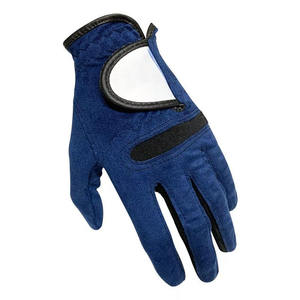 Men's Lightweight Outdoor Golf Gloves Genuine Leather Anti-Slip Adjustable Wrist <b>Strap</b> <b>Buckle</b> Closure Customized Logo Breathable - Product Image 1