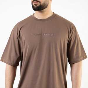 Camiseta de Hombre al por Mayor, 100% Algodón, Estilo Urbano, de Manga Corta, Secado Rápido, Transpirable, con Diseño en la Parte Delantera - Product Image 6