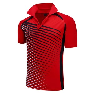 Polo d'affaires haut de gamme, polos en gros abordables, polo en tissu extensible, polo léger d'été - Product Image 3