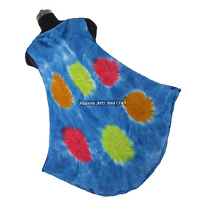 Impresionante Vestido Largo Tie Dye para Fiesta, Cómodo para la Playa o como Cubre Traje de Baño, Vestido Holgado de Verano para Mujer - Product Image 2