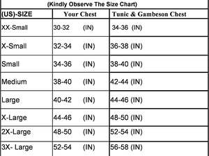 Gambesón Medieval Blanco Hecho a Mano de Alta Calidad, Largo, de Manga Larga, con Correas de Cuero y Algodón Acolchado, Chaqueta Aketon para Fiestas de Año Nuevo - Product Image 5