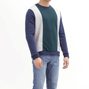 Sweat-shirts en molleton 100 % coton de haute qualité pour hommes, imprimés sur mesure, couleur unie, style décontracté urbain, respirants, pour l'automne, numériques - Product Image 3