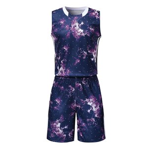 Suministro Directo de Fábrica, Precio al por Mayor, 100% Poliéster, Sublimación, Secado Rápido, Logotipo Personalizado, Uniforme de Baloncesto Personalizado en Blanco - Product Image 1