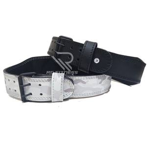 Cinturón de Cuero Resistente de 4 Pulgadas de Ancho, Transpirable e Impermeable, Protección Avanzada para Levantamiento de Pesas, Entrenamiento y Gimnasio - Product Image 3