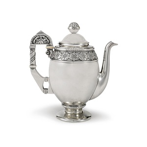 Cafetière au design attrayant et nouveau 2026, cafetière au design élégant en couleur argent, design extérieur, à prix abordables - Product Image 4