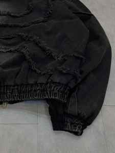 Sweat à capuche Nesta Sports personnalisé vintage délavé à l'acide 430GSM en molleton bouclette vierge avec effet vieilli et doublure gaufrée pour homme - Product Image 3