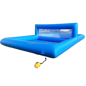 Cancha <span class=keywords><strong>de</strong></span> Voleibol Inflable Comercial Personalizada en Tamaño y Color <span class=keywords><strong>para</strong></span> Piscinas - Product Image 3
