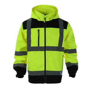 Chaquetas de Trabajo para Hombres de la Construcción, Ropa de Trabajo Resistente con Costuras Reforzadas para Trabajos en Exteriores, Chaquetas de Trabajo Mecánicas para Hombres - Product Image 1