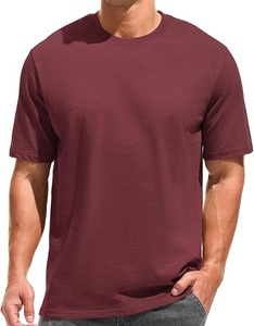 Premium 100 Percent Cotton <b>T</b> <b>Shirt</b> Custom Logo Soft Breathable Crew Neck Short Sleeve Casual Fashion Blank Tee OEM ODM Wholesale - Product Image 1