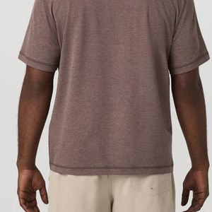 Camisetas para Hombre, Camiseta Lisa de Algodón Casual con Cuello Redondo, Diseño de Logotipo Personalizado, Color Sólido 2026 - Product Image 5