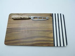 Premium Design Wood Resin Chopping Board Resin Inlay Chopping Board Wooden Cheese Board Cheese Board At Factory wholesale Price - Product Image 2