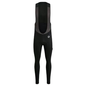 Cuissard de cyclisme noir pour homme avec short à bretelles en mesh respirant, pantalon de vélo professionnel pour l'entraînement en montagne et sur route - Product Image 1