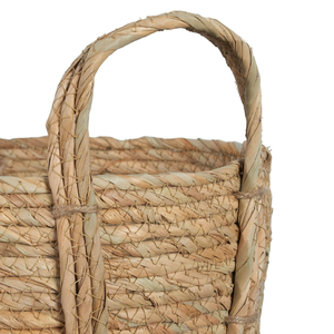 Panier à linge en jonc de mer et jute tressé fait main, le plus vendu, durable, respirant, imperméable, décoration naturelle pour la maison - Product Image 5