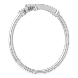 Holy Cross Ring Hpht Diamond Comfort Fit Simple Plain Solid Gold Band Anillo religioso ajustable Joyería cristiana Regalo para ella - Product Image 4