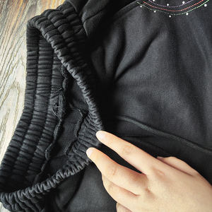 Shorts Homme Prix Usine Haute Qualité Été Coton Épais Délavé Style Rétro Ample Tendance Urbaine Personnalisé Strass - Product Image 2