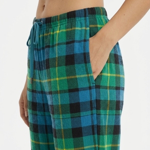 Diseño de Tartán Personalizado, Casual, de Calidad y Elegante, Tejido con Algodón para Pantalones de Mujer - Product Image 6