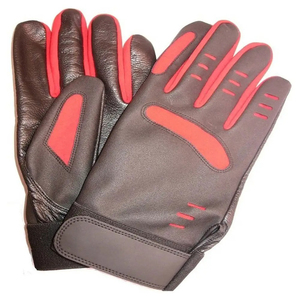 100% Pure White Leather Custom <b>Baseball</b> Batting Gloves Low Price Hand Protection <b>Baseball</b> softball Batting Gears - Product Image 6