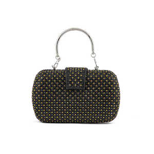 กระเป๋าคลัทช์ตอนเย็นแฟนซี P24200สีดำ - Product Image 1