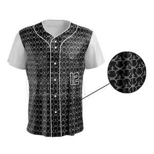 Maillot de baseball fourni directement par l'usine, meilleur prix, uniforme d'équipe, prix de gros - Product Image 5