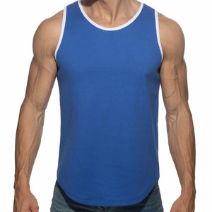 เสื้อกีฬาแบบยาว ทรงเข้ารูป สำหรับวิ่ง ออกกำลังกาย ผ้าเนื้อยืดสูง ใส่เล่นโยคะ หรือเล่นกีฬา แบบเรียบ ไม่มีลาย แขนกุด - Product Image 4