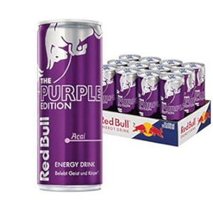 เครื่องดื่มให้พลังงานเรดบูลสูตรต้นตำรับ รสอาซาอิเบอร์รี่ สีม่วง ขนาด 250 มล. สำหรับส่งออก ราคาขายส่ง แพ็ค 24 ขวด - Product Image 6