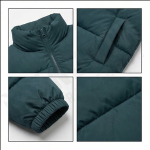 แจ็กเก็ตบอมเบอร์ทรงสลิมฟิตมีซิปสำหรับผู้ชายแจ็กเก็ตขนเป็ดสำหรับผู้ชายดีไซน์ใหม่ - Product Image 4