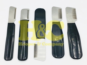 Premium Quality Stripping Knife Stainless Steel Pet Grooming Brush Pet Hair Remover and Stripping Brush Set Plastic Handle Logo - Product Image 4