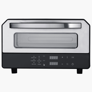 Horno Eléctrico para Pizza de 12 Pulgadas con Piedra para Pizza de 750 °F (350 °C), Potencia de 1700 W, Capacidad de 360 Grados para Tostar y Hornear Pizzas - Product Image 6