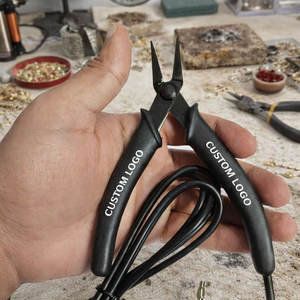 คีมทำเครื่องประดับถาวรแบบ OEM ผลิตจากเหล็กกล้าไร้สนิมคุณภาพสูง โลโก้สั่งทำได้ ปรับแต่งได้เต็มที่ เครื่องมือจากโรงงาน - Product Image 2