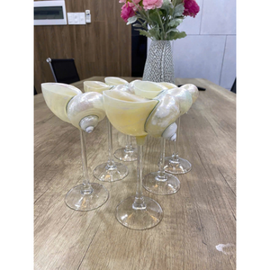 Magnifique ornement en verre coquillage, décoration de table inspirée de la plage pour la maison, les mariages, les événements, l'artisanat et la collection - Product Image 2