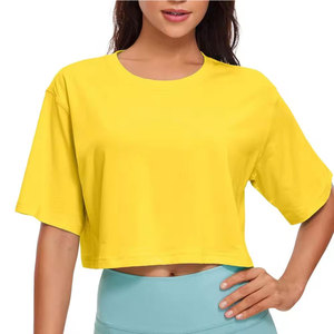 Camiseta Corta Informal de Algodón, Corte Ajustado, Manga Corta, para Verano, Gimnasio, Entrenamiento, Moda Urbana, Transpirable, Suave y Cómoda para Uso Diario - Product Image 1