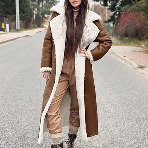 Manteau en laine tricotée écologique pour homme sur mesure, col rabattu, fermeture boutonnée, qualité supérieure, service OEM/ODM - Product Image 4