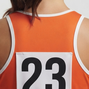 Custom Women Netball Jersey Breathable Women's Netball Jersey Sublimation Sports Women's Sleeveless Netball Jersey - Product Image 4
