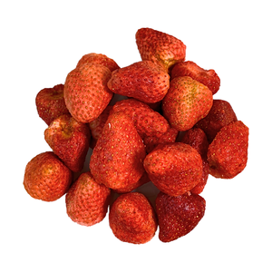 Fraises entières lyophilisées, séchées sous vide, longue durée de conservation, carton personnalisé ou sac en plastique - Product Image 1