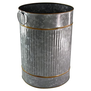 Bote de Basura Metálico Galvanizado de Nuevo Diseño para Uso en Interiores, Oficina, Hogar, Cocina y Contenedor de Residuos Multiusos a Precios Económicos - Product Image 6
