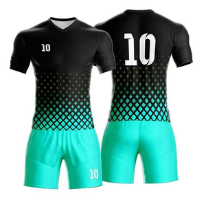 Ensemble de maillot et short de sport pour hommes, flexible, respirant, séchage rapide, pour les matchs en plein air et les séances d'entraînement - Product Image 2