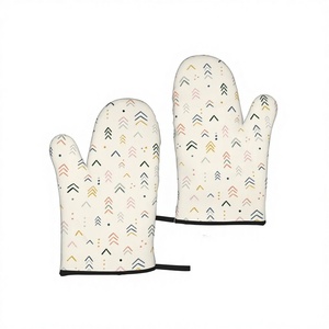 Indian Exporter Best Quality 100% Pure Cotton <b>Cooking</b> Oven Mitts with Customized Private Logo - Product Image 6