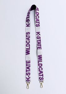 สายคล้องคอ Game Day Sparkle พร้อมดาวสีแดงและตัวล็อคแบบก้ามปู สายโพลีเอสเตอร์สำหรับใส่กุญแจและบัตรประจำตัว - Product Image 4